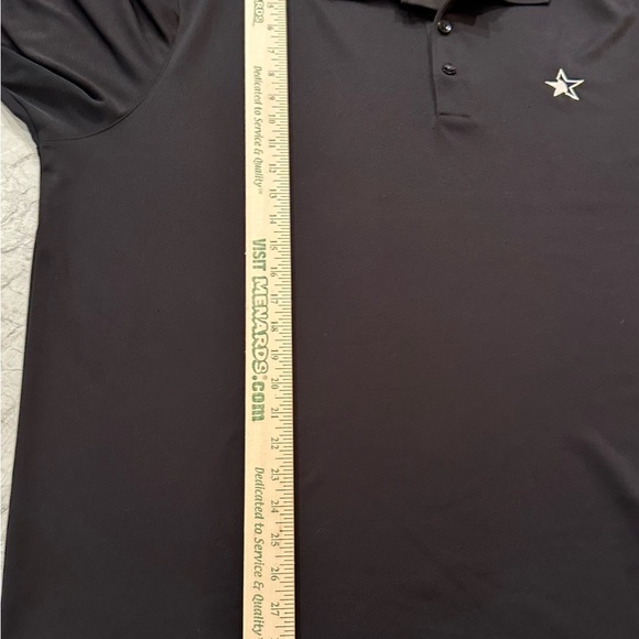 Men’s Antigua Black Polo Small Logo Left Chest Size 2XL - Picture 4 of 8